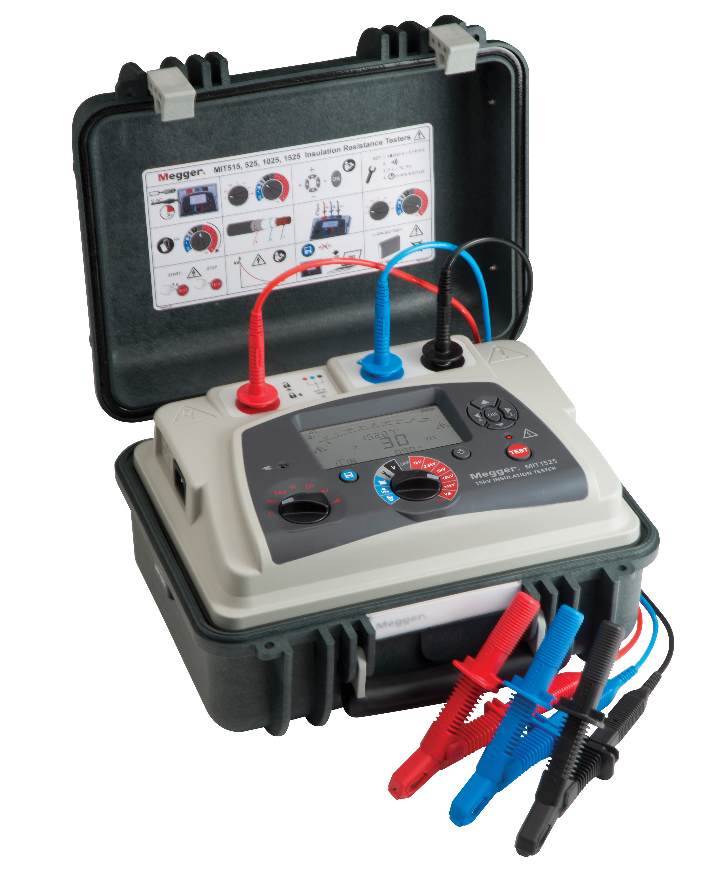 Insulation Resistance Testers Capable Of Testing High And Low Voltage